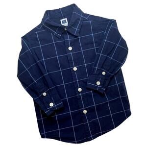 Janie and Jack Dress‎ Shirt Blue Size 6-12 Months
